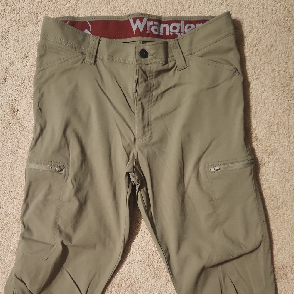 Wrangler Men's Olive Cargo Pants